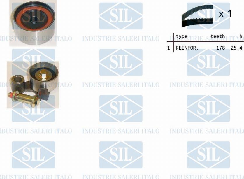 Saleri SIL TK1432 - Timing Belt Set autospares.lv