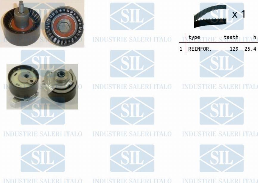 Saleri SIL TK1420 - Timing Belt Set autospares.lv