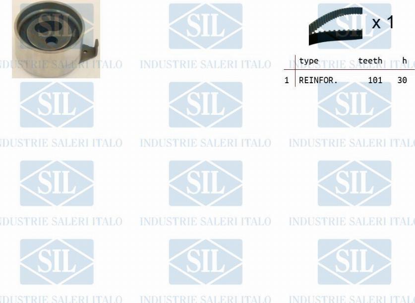 Saleri SIL TK1428 - Timing Belt Set autospares.lv