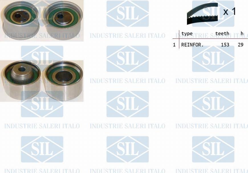 Saleri SIL TK1470 - Timing Belt Set autospares.lv