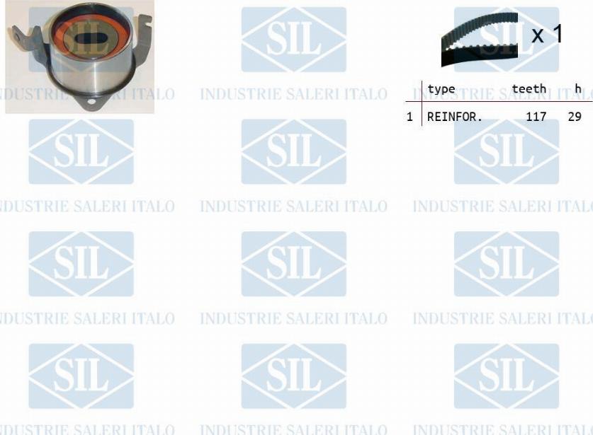 Saleri SIL TK1473 - Timing Belt Set autospares.lv