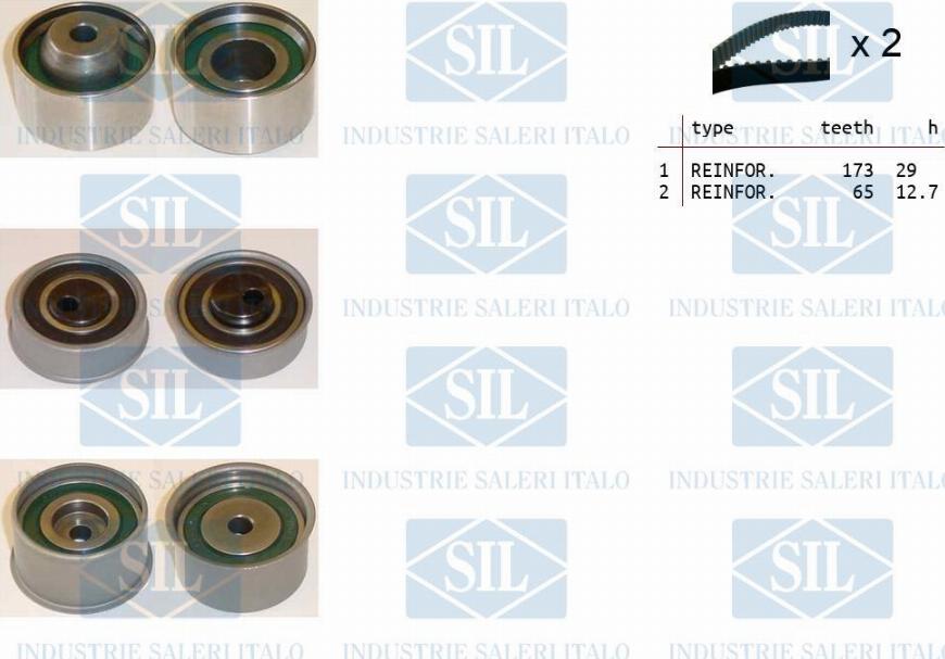 Saleri SIL TK1477 - Timing Belt Set autospares.lv