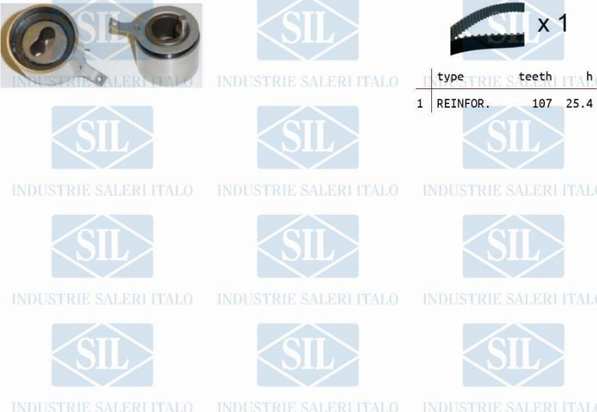 Saleri SIL TK1099 - Timing Belt Set autospares.lv