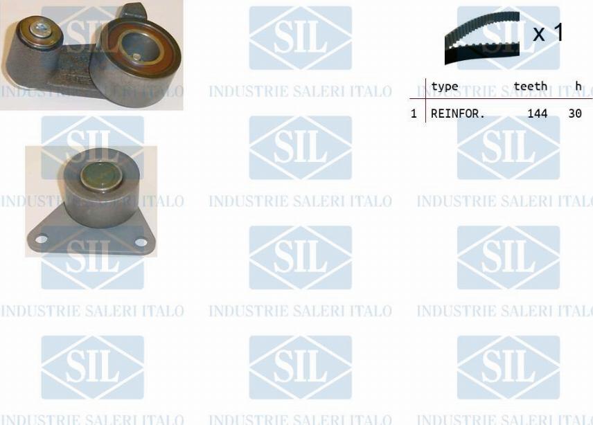 Saleri SIL TK1091 - Timing Belt Set autospares.lv