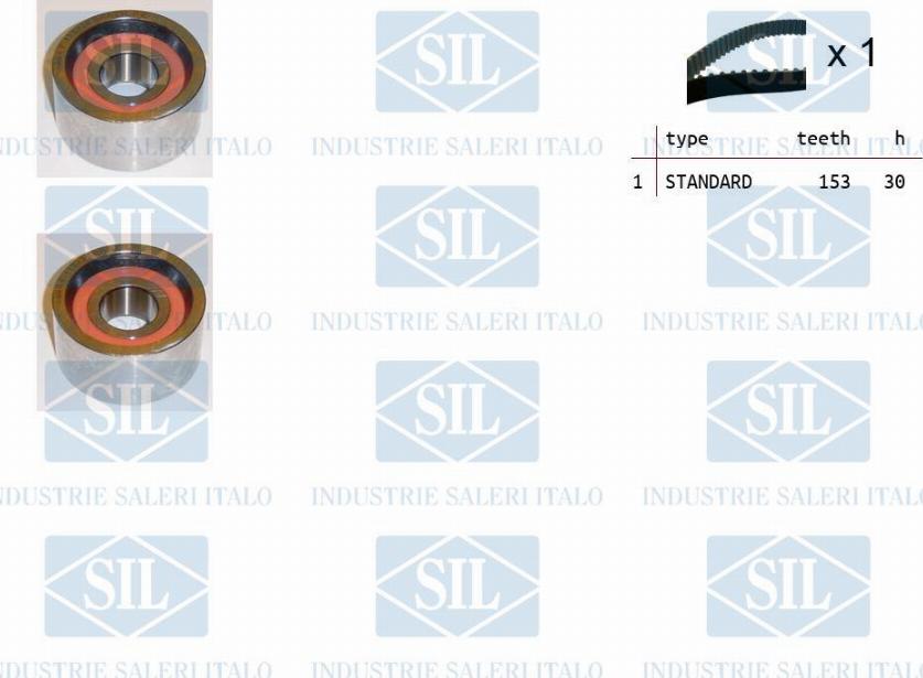 Saleri SIL TK1049 - Timing Belt Set autospares.lv