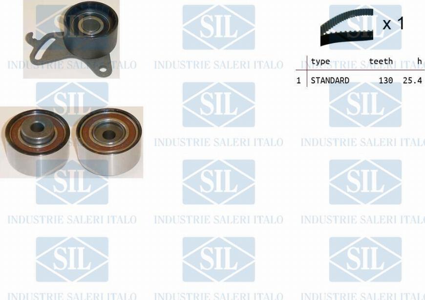 Saleri SIL TK1068 - Timing Belt Set autospares.lv