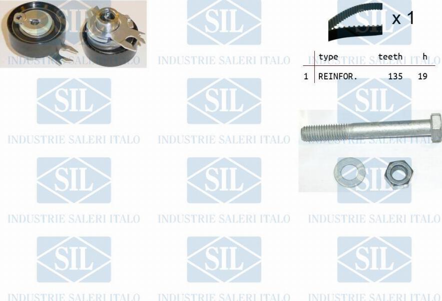 Saleri SIL TK1007 - Timing Belt Set autospares.lv