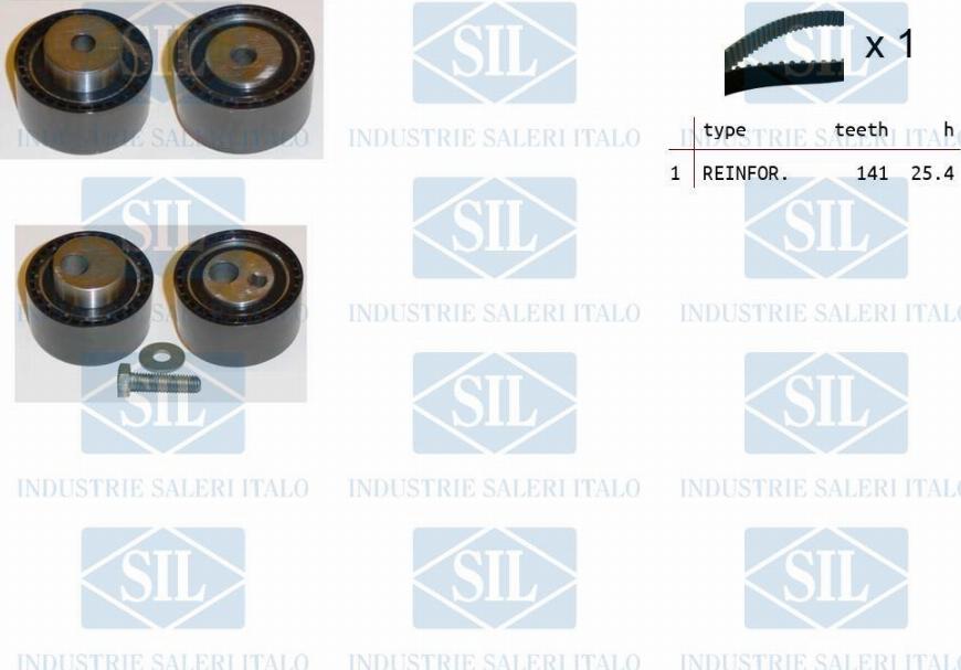 Saleri SIL TK1019 - Timing Belt Set autospares.lv
