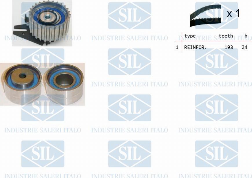 Saleri SIL TK1146 - Timing Belt Set autospares.lv