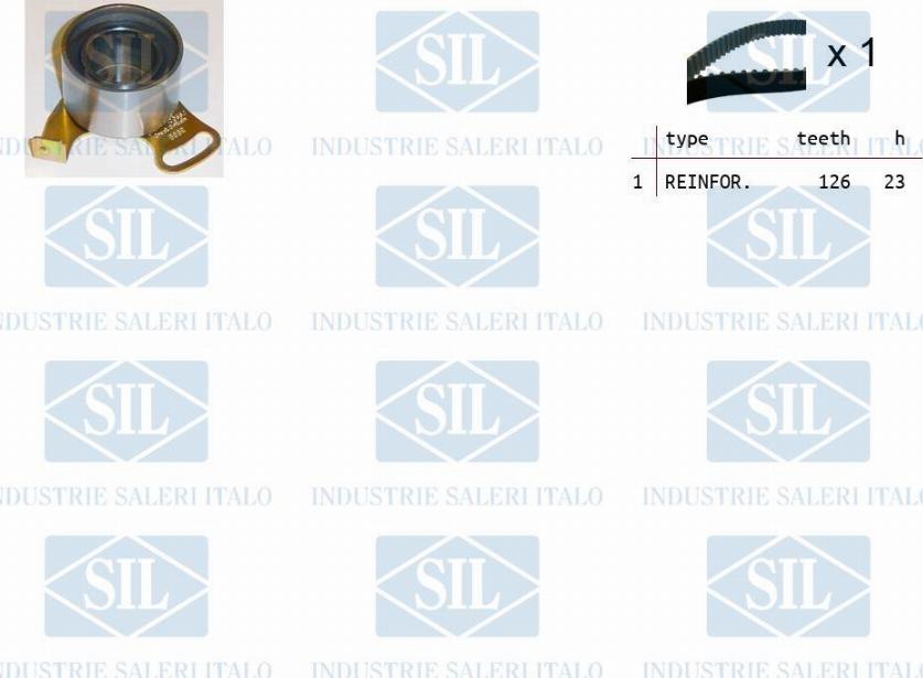 Saleri SIL TK1081 - Timing Belt Set autospares.lv