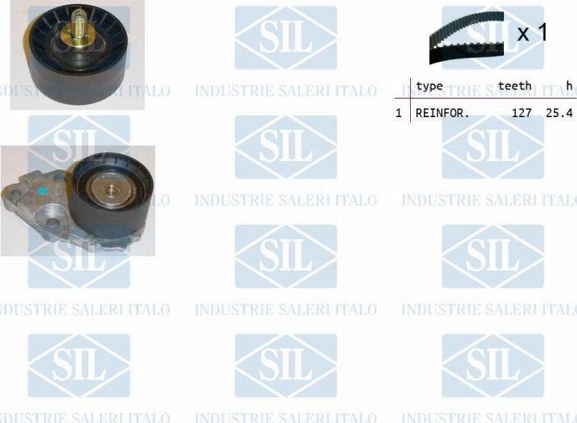 Saleri SIL TK1035 - Timing Belt Set autospares.lv