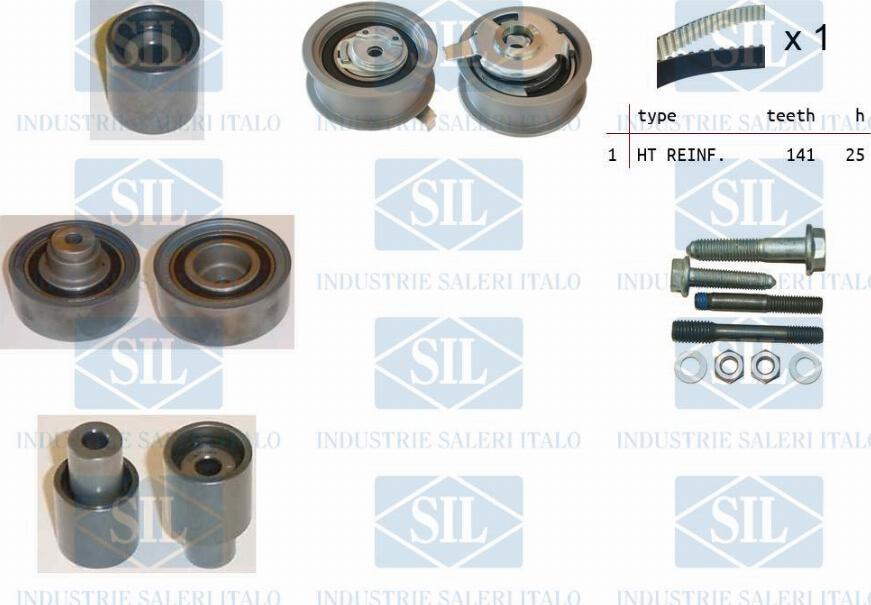 Saleri SIL TK1025 - Timing Belt Set autospares.lv