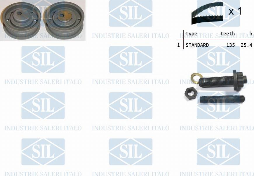 Saleri SIL TK1071 - Timing Belt Set autospares.lv