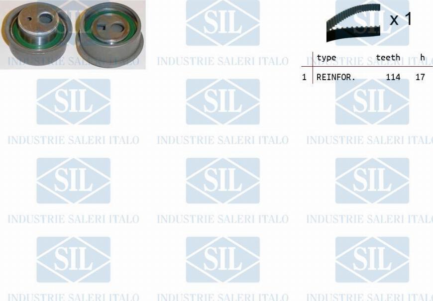 Saleri SIL TK1073 - Timing Belt Set autospares.lv