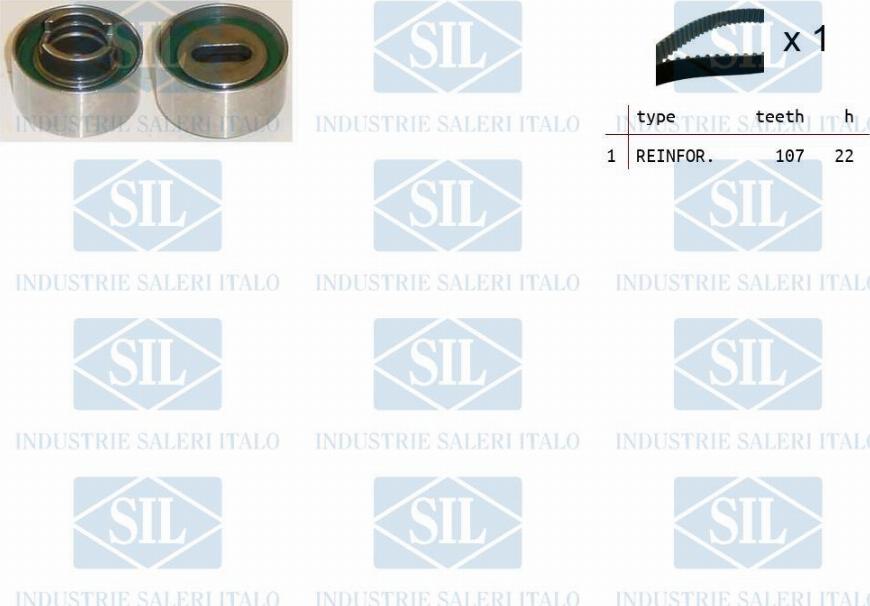 Saleri SIL TK1194 - Timing Belt Set autospares.lv