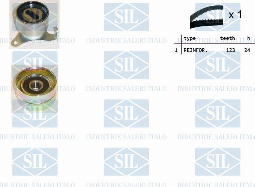 Saleri SIL TK1191 - Timing Belt Set autospares.lv