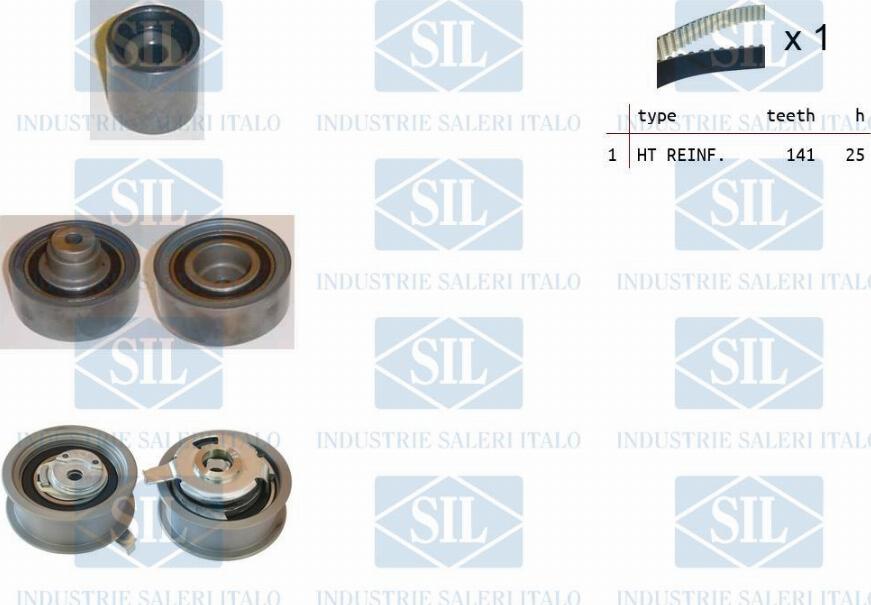 Saleri SIL TK1160 - Timing Belt Set autospares.lv