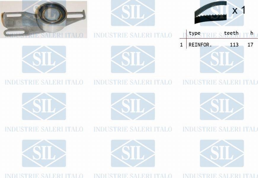 Saleri SIL TK1169 - Timing Belt Set autospares.lv