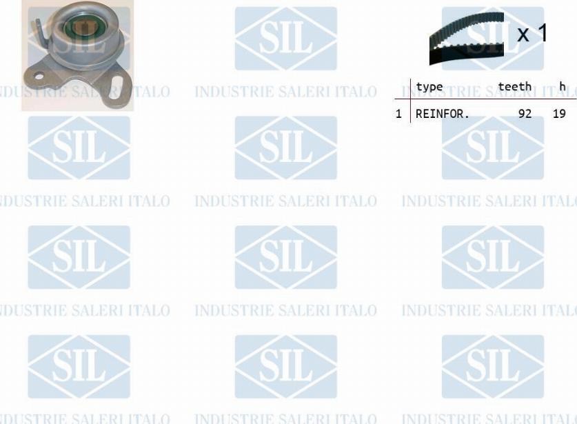 Saleri SIL TK1167 - Timing Belt Set autospares.lv