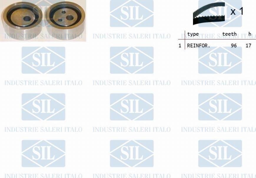 Saleri SIL TK1103 - Timing Belt Set autospares.lv