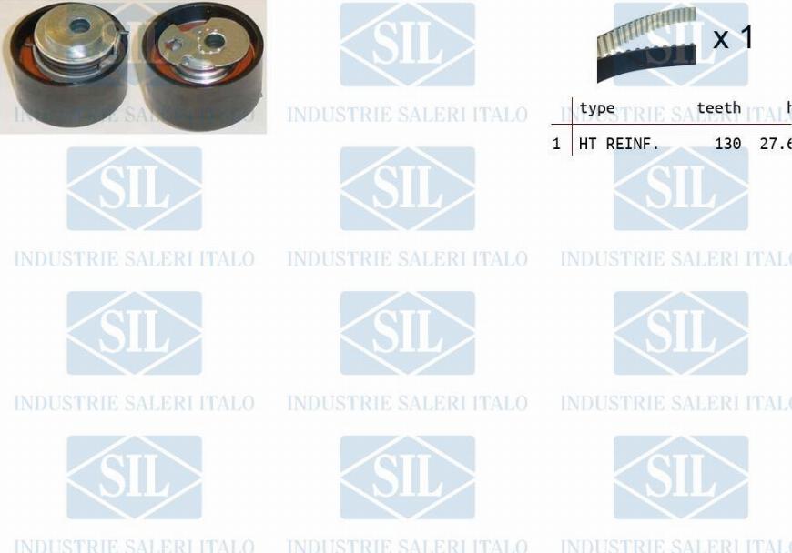 Saleri SIL TK1117 - Timing Belt Set autospares.lv