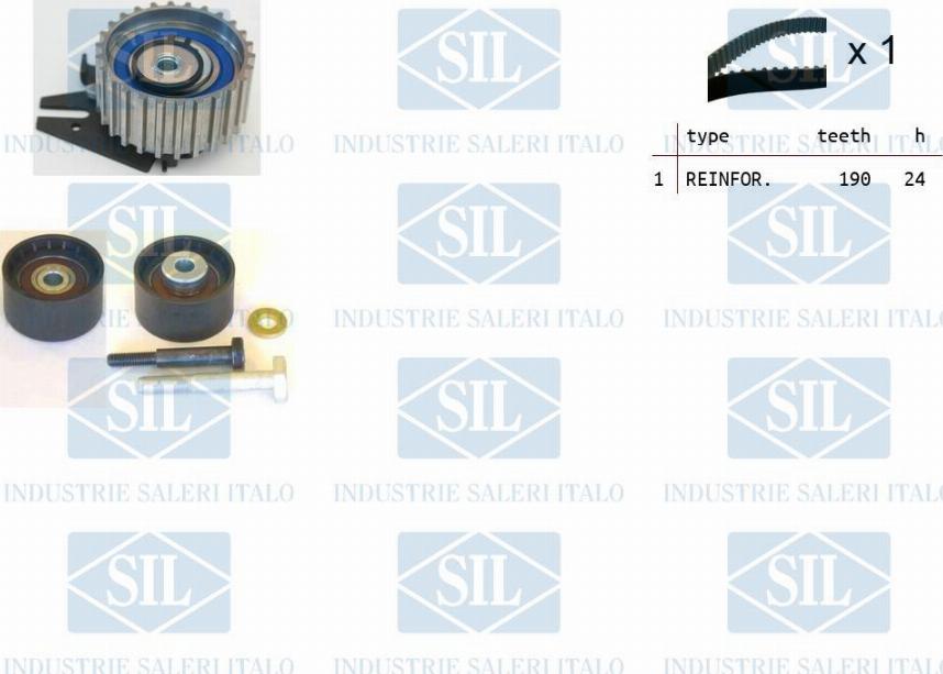 Saleri SIL TK1133 - Timing Belt Set autospares.lv