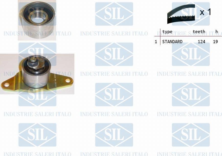 Saleri SIL TK1171 - Timing Belt Set autospares.lv