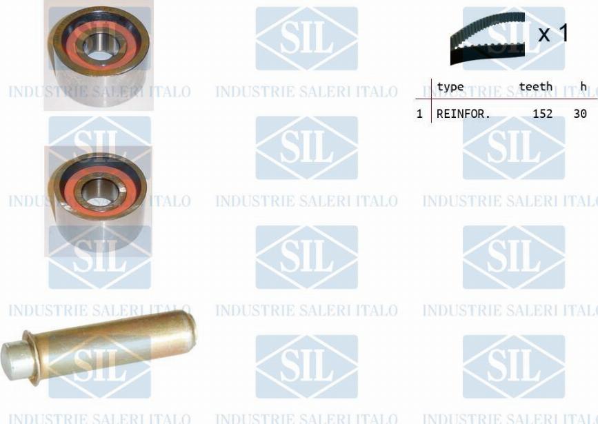 Saleri SIL TK1392 - Timing Belt Set autospares.lv