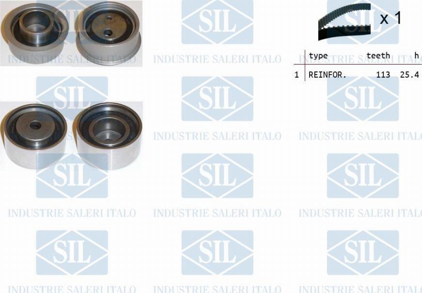 Saleri SIL TK1359 - Timing Belt Set autospares.lv