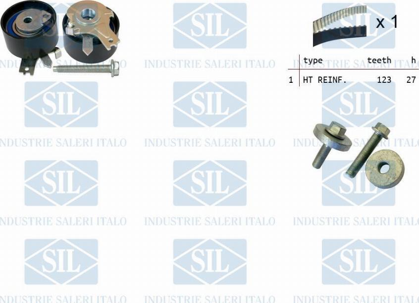 Saleri SIL TK1355 - Timing Belt Set autospares.lv