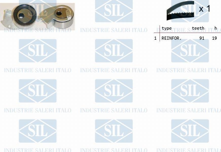 Saleri SIL TK1353 - Timing Belt Set autospares.lv