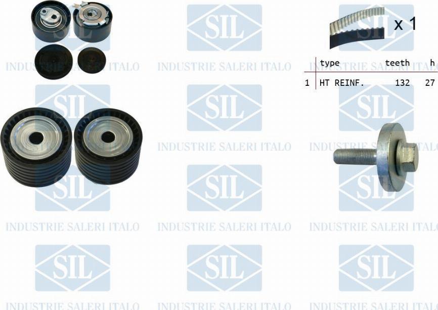 Saleri SIL TK1357 - Timing Belt Set autospares.lv