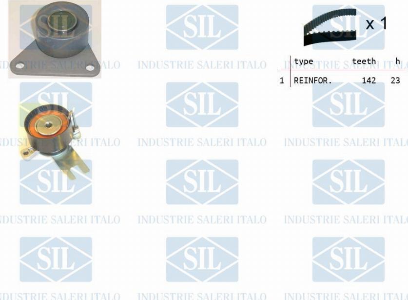 Saleri SIL TK1365 - Timing Belt Set autospares.lv