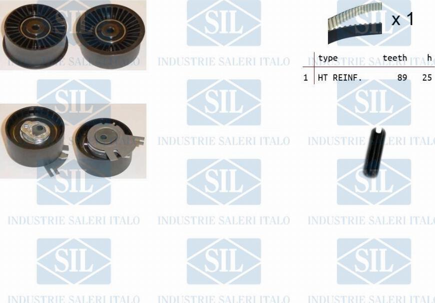 Saleri SIL TK1362 - Timing Belt Set autospares.lv