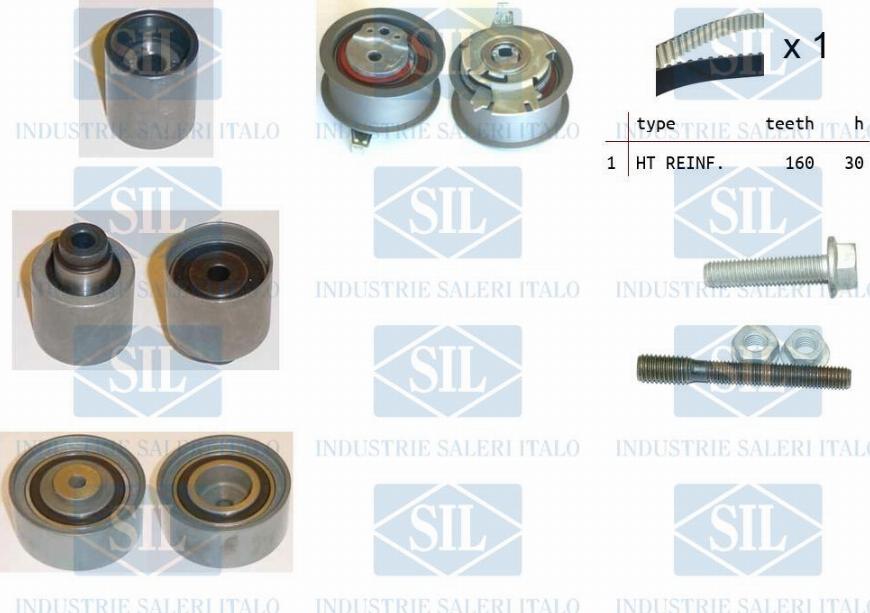 Saleri SIL TK1305 - Timing Belt Set autospares.lv