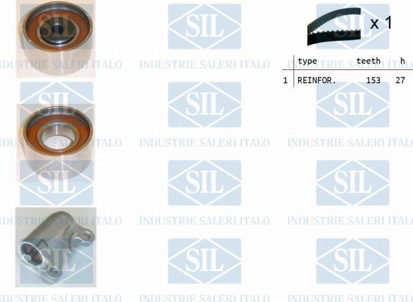 Saleri SIL TK1308 - Timing Belt Set autospares.lv