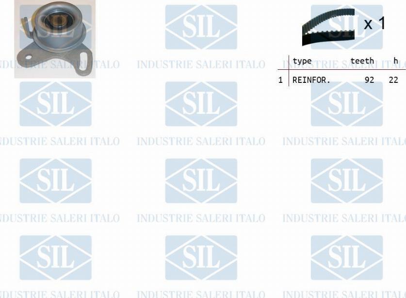 Saleri SIL TK1316 - Timing Belt Set autospares.lv