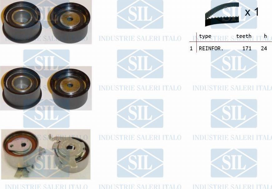 Saleri SIL TK1311 - Timing Belt Set autospares.lv