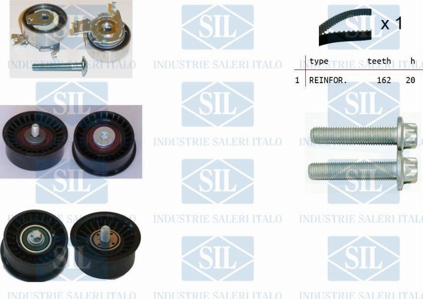 Saleri SIL TK1317 - Timing Belt Set autospares.lv