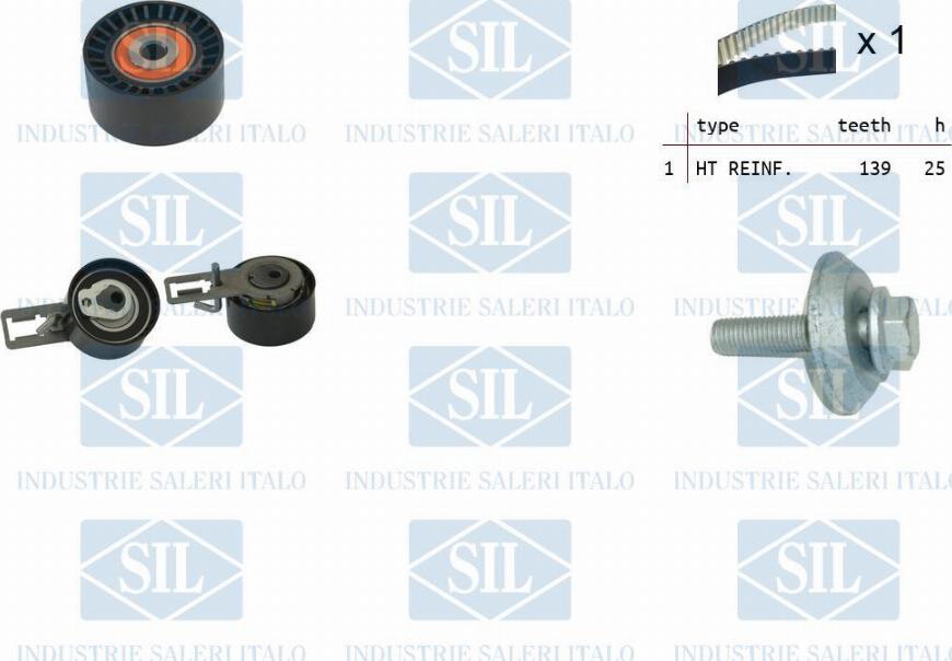 Saleri SIL TK1386 - Timing Belt Set autospares.lv