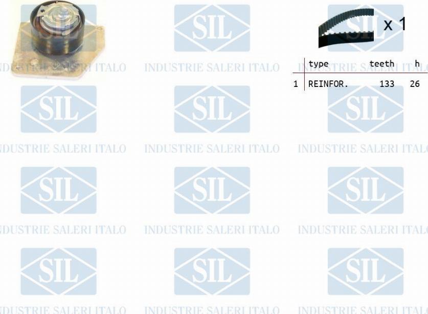 Saleri SIL TK1336 - Timing Belt Set autospares.lv