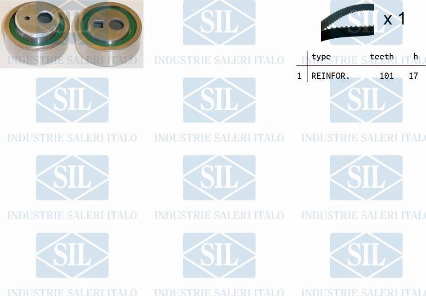 Saleri SIL TK1330 - Timing Belt Set autospares.lv