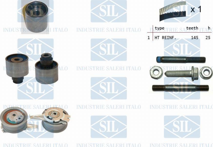 Saleri SIL TK1376 - Timing Belt Set autospares.lv