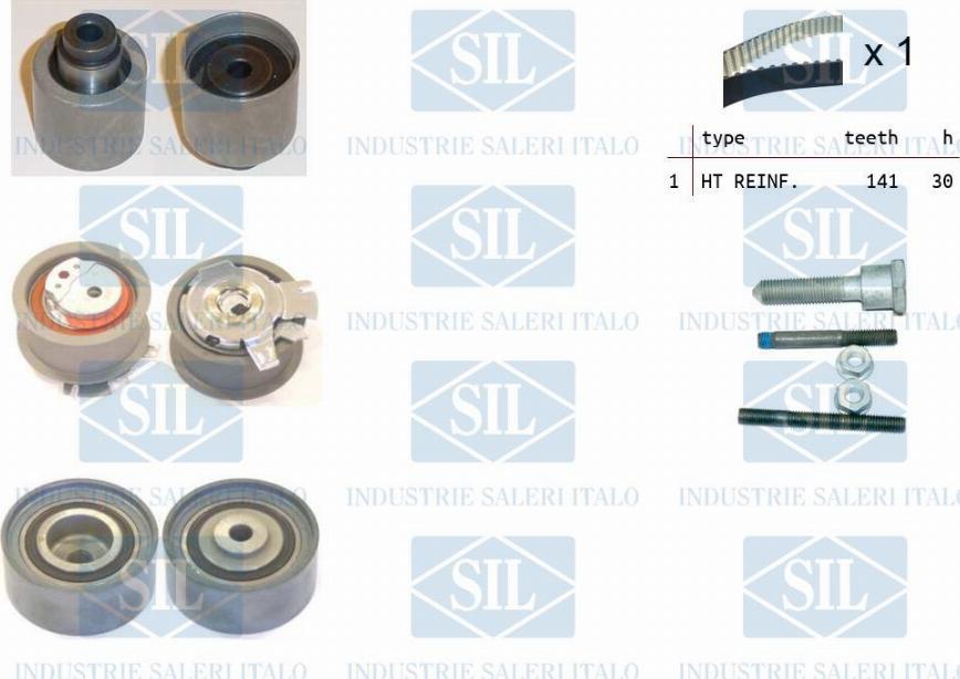 Saleri SIL TK1299 - Timing Belt Set autospares.lv