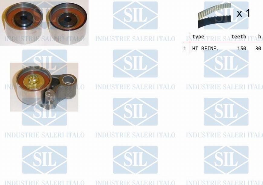 Saleri SIL TK1290 - Timing Belt Set autospares.lv