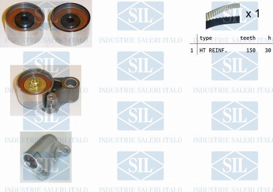 Saleri SIL TK1291 - Timing Belt Set autospares.lv