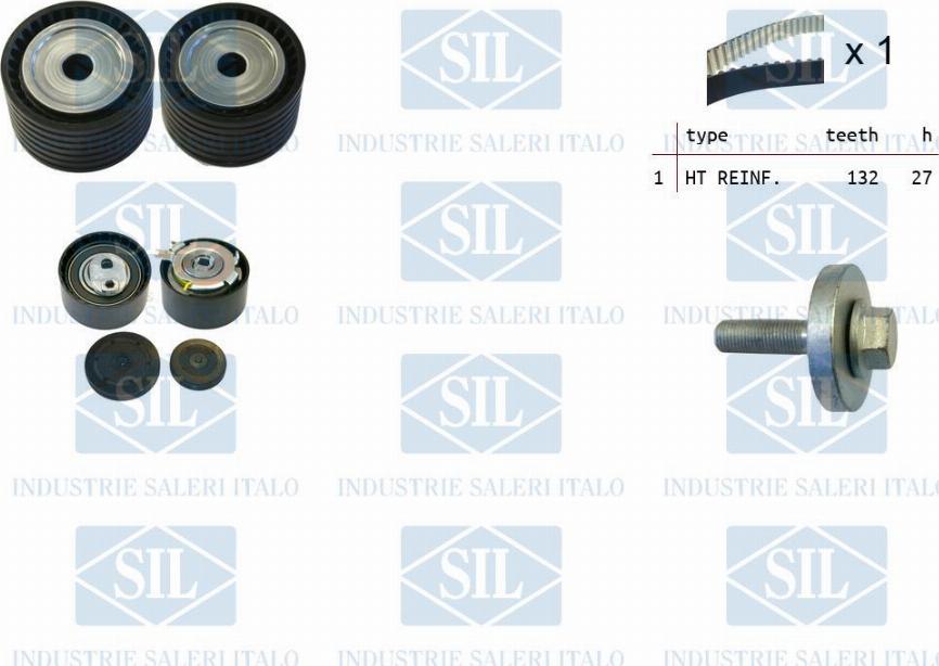 Saleri SIL TK1298 - Timing Belt Set autospares.lv