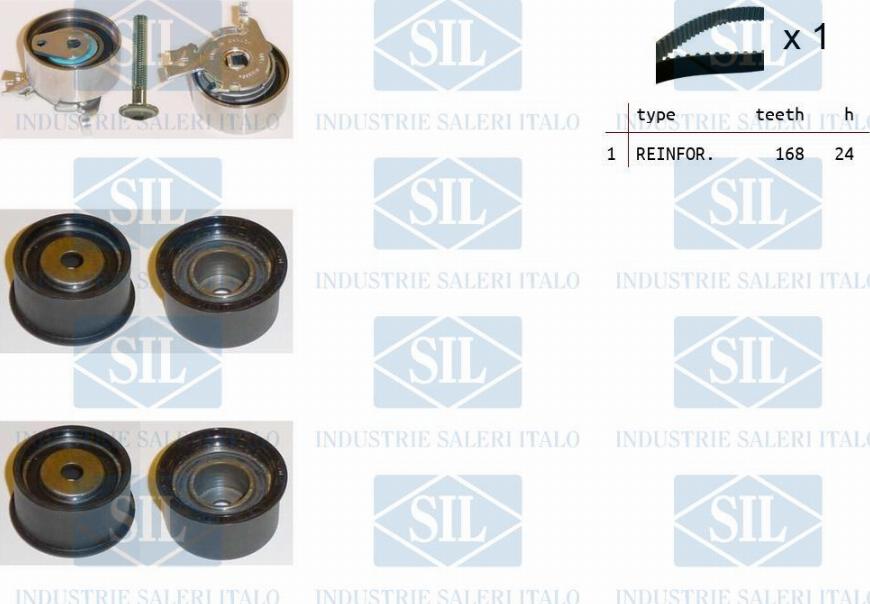 Saleri SIL TK1245 - Timing Belt Set autospares.lv