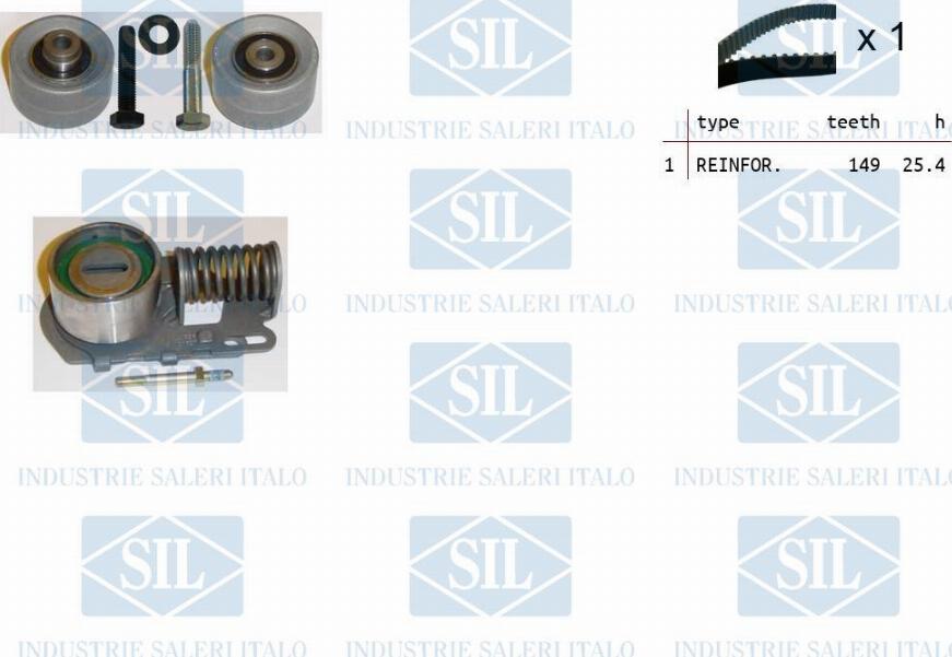 Saleri SIL TK1240 - Timing Belt Set autospares.lv