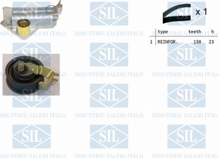 Saleri SIL TK1251 - Timing Belt Set autospares.lv